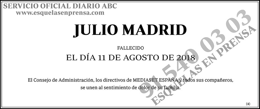 Julio Madrid